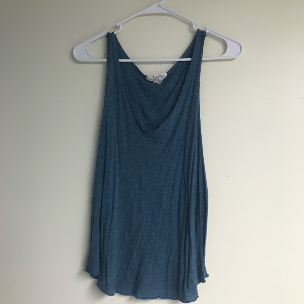 Forever 21 Blue Tank